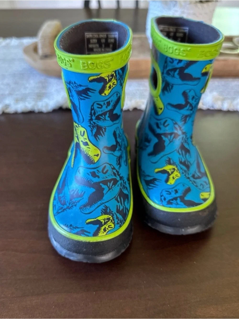 Bogs Kids' Dinosaur Rain Boots